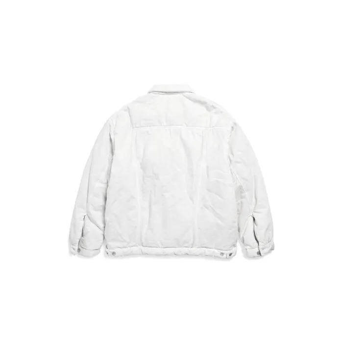 Men Coats and Jackets Balenciaga Padded Jacket In White
