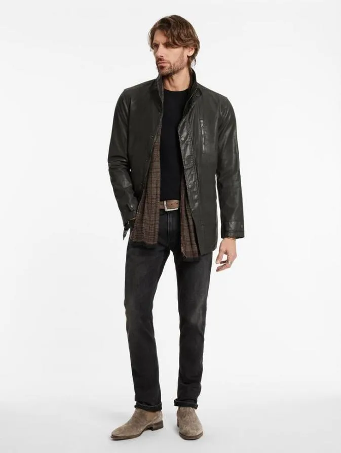 Men Coats And Jackets John Varvatos KARA JACKET Teakwood