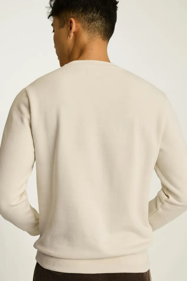 Men Critter Supersoft Fleece Crew Emo Cow Bonobos Sweatshirts and Hoodies