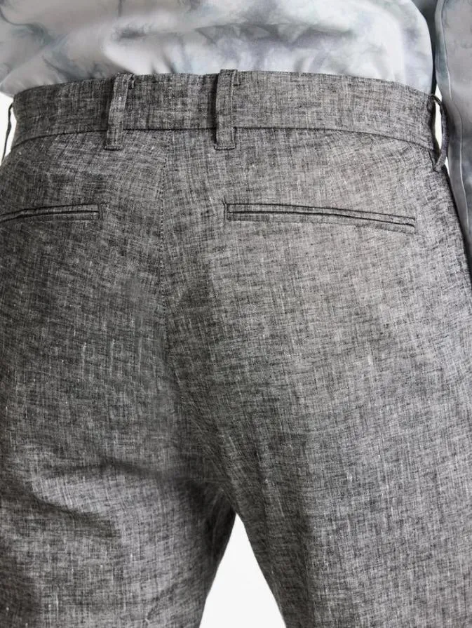 Men Dress Pants John Varvatos MERCER PANTS Med Grey