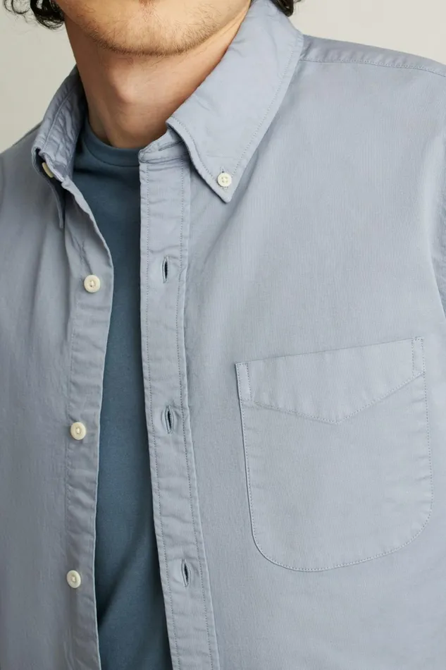 Men Everyday Bedford Shirt Dusty Blue Bonobos Casual Shirts