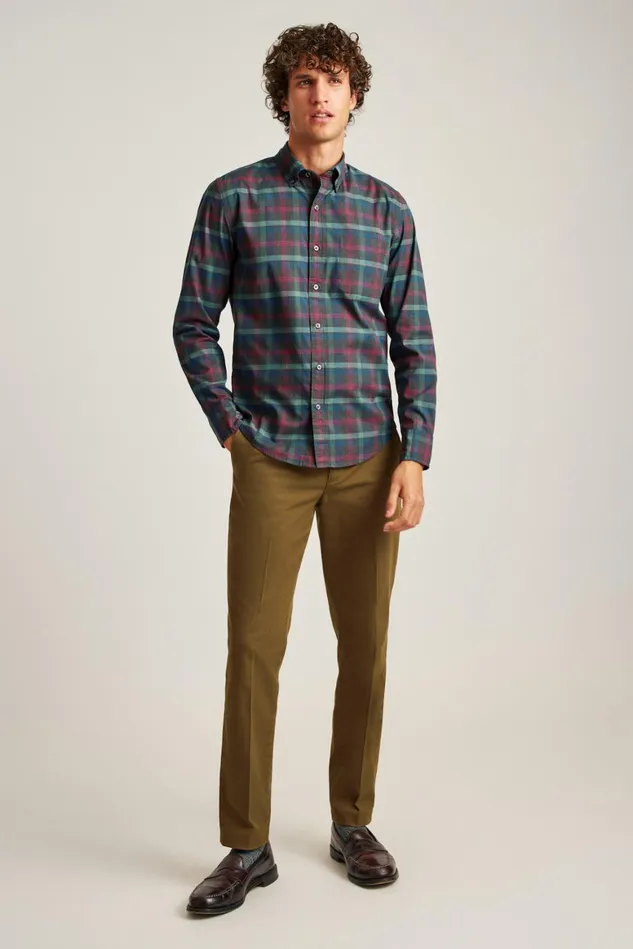 Men Everyday Shirt Evening Pop Plaid Bonobos Casual Shirts