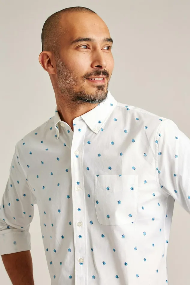 Men Everyday Shirt Lady Buggin Blue Bonobos Casual Shirts