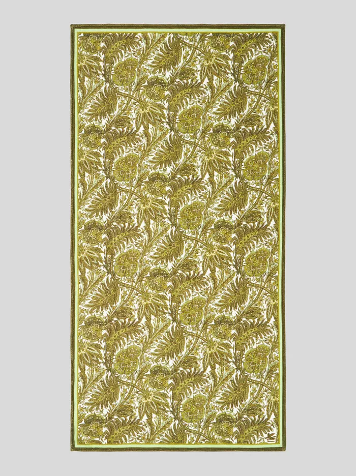 Men Floral Beach Towel Etro Beachwear