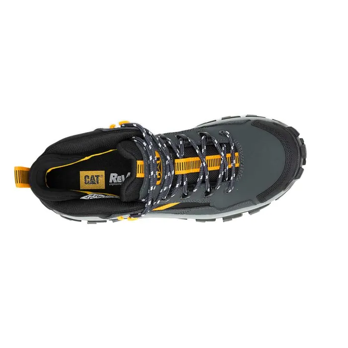 Men Invader Mid Vent Waterproof Composite Toe Work Boot Cat Footwear Boots