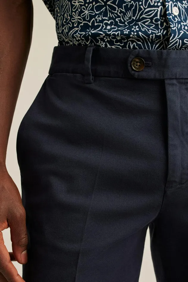 Men Italian Stretch Chino Shorts Maritime Blue Bonobos Chino Shorts