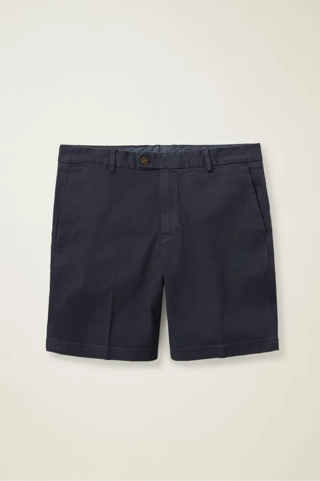 Men Italian Stretch Chino Shorts Maritime Blue Bonobos Chino Shorts