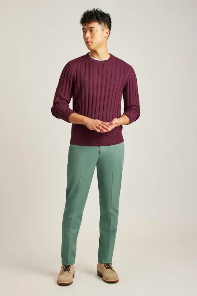 Men Italian Stretch Chinos Atlantic Blue Bonobos Chinos