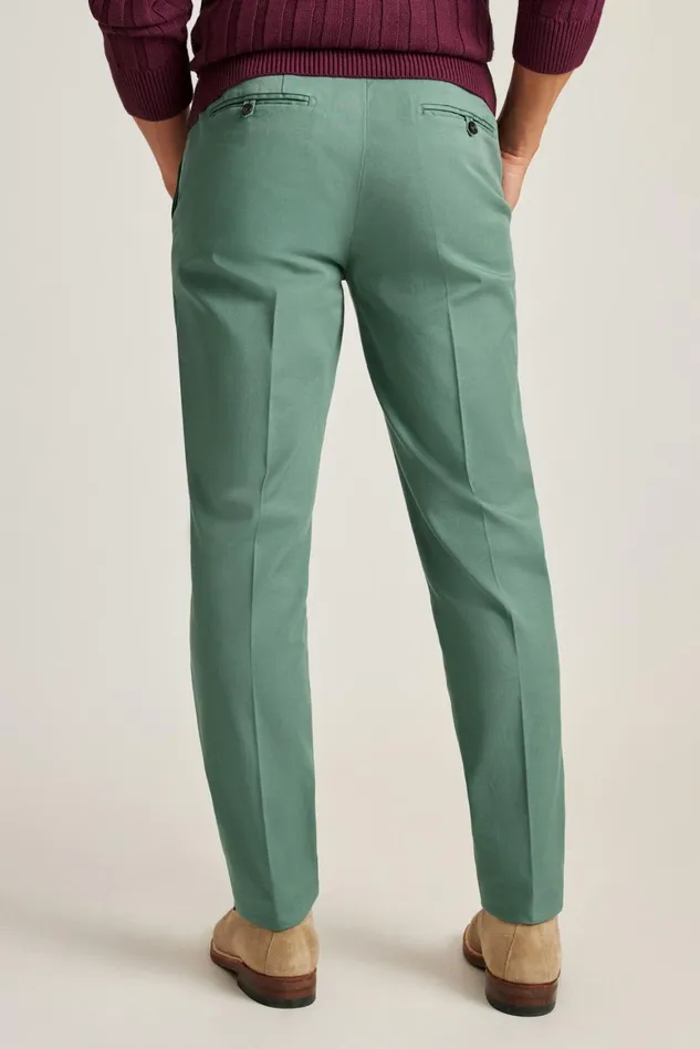 Men Italian Stretch Chinos Atlantic Blue Bonobos Chinos
