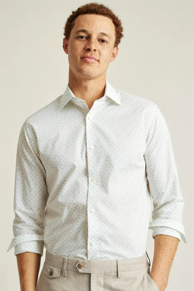 Men Jetsetter Stretch Dress Shirt Forest Mister Edward Bonobos Business Casual Shirts