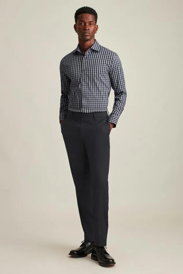 Men Jetsetter Stretch Dress Shirt Navy Ross Plaid Bonobos Business Casual Shirts Men Jetsetter Stretch Dress Shirt Navy Ross Plaid Bonobos Business Casual Shirts