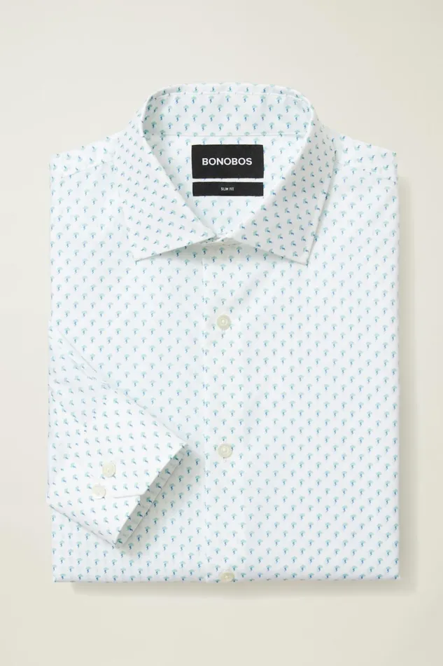 Men Jetsetter Stretch Dress Shirt Rainy Days Bonobos Business Casual Shirts