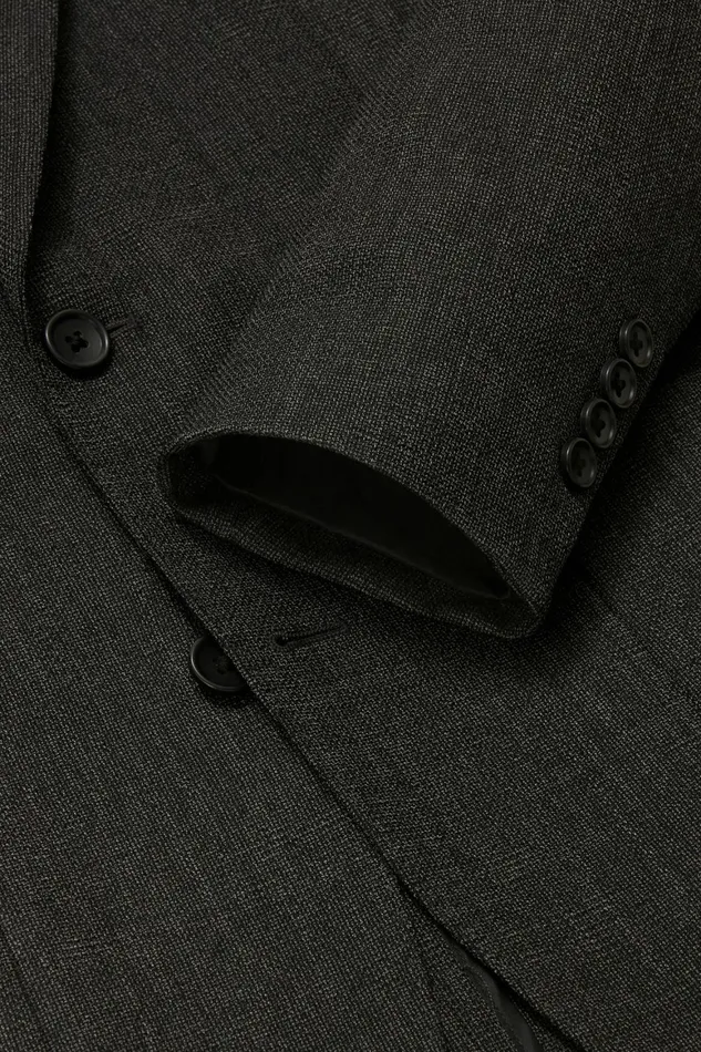Men Jetsetter Unconstructed Italian Wool Blazer Charcoal Bonobos Blazers and Sport Coats