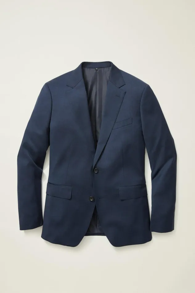 Men Jetsetter Wool Blazer Light Navy Bonobos Blazers and Sport Coats