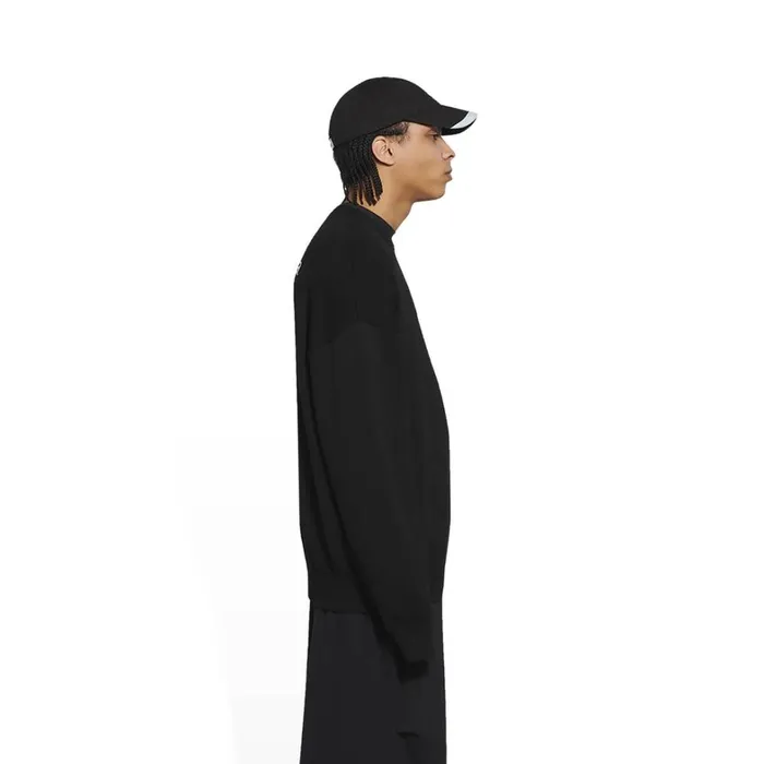 Men Knitwear Balenciaga Political Campaign Sweater In Black