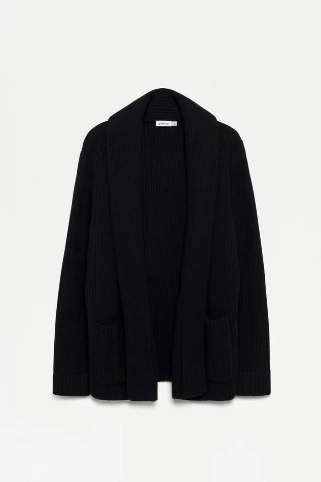 Men Nicolai Cardigan Black Jonathan Simkhai Knitwear