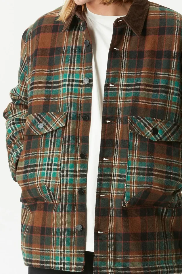 Men NOLIWA PLAID SHIRT Picture Organic Clothing Shirts