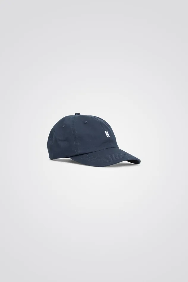 Men Norse Projects Caps GoreTex Infinium Sports Cap Dark Navy