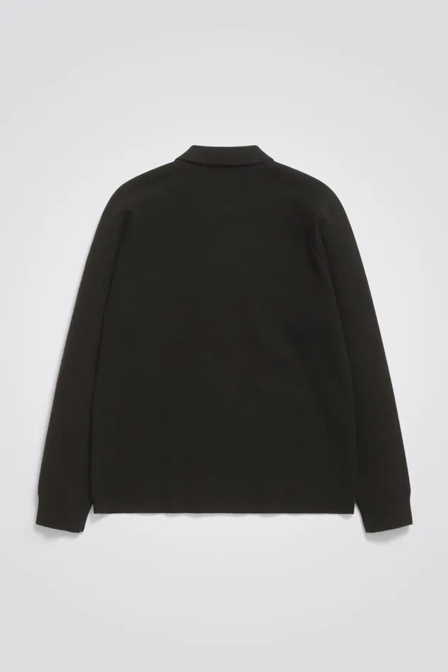 Men Norse Projects Knitwear Bjarne Milano Full Zip Jacket Beech Green