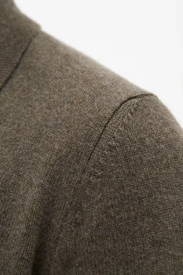 Men Norse Projects Knitwear Martin Merino Lambswool Shirt Ivy Green