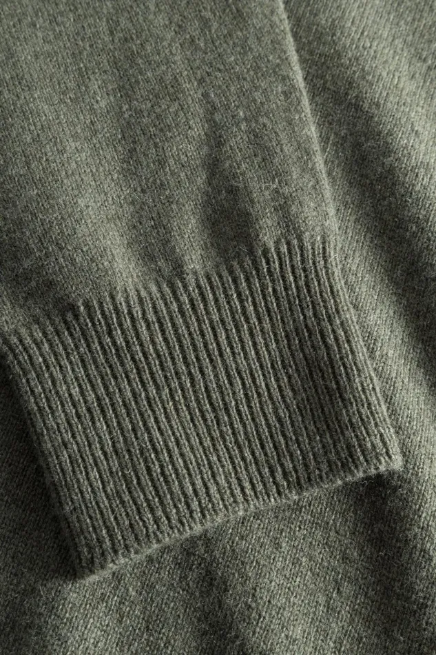 Men Norse Projects Knitwear Sigfred Merino Lambswool Sweater Ivy Green