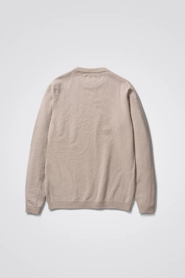 Men Norse Projects Knitwear Sigfred Merino Lambswool Sweater Utility Khaki