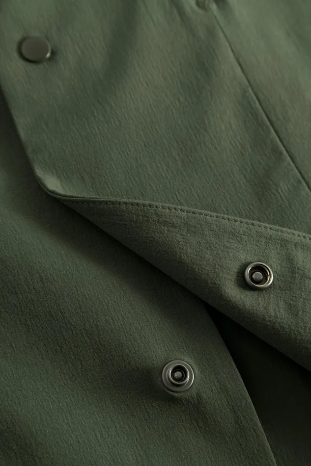Men Norse Projects Overshirts Emil Travel Light Spruce Green