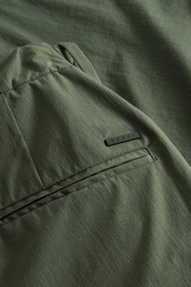 Men Norse Projects Sweatshirts Arne Paint N Logo Sweatshirt Spruce Green