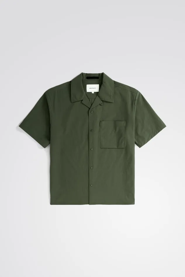 Men Norse Projects Sweatshirts Arne Paint N Logo Sweatshirt Spruce Green