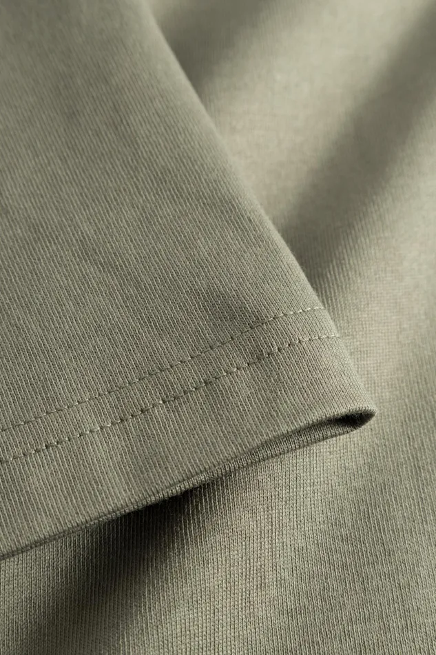 Men Norse Projects TShirts Johannes Logo Tshirt Sediment Green