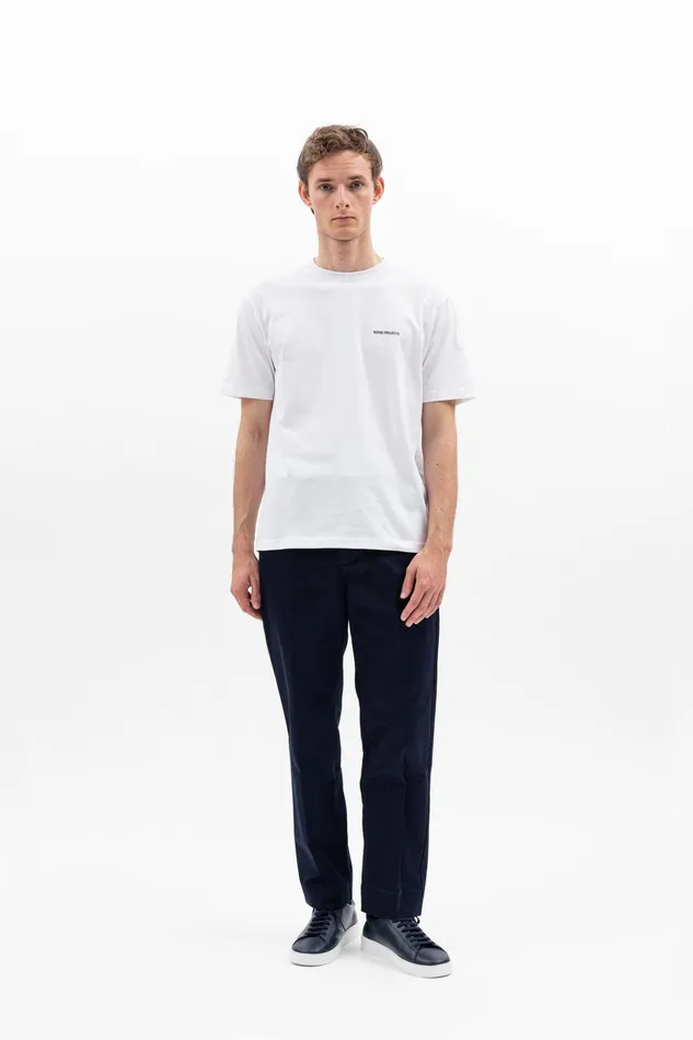 Men Norse Projects TShirts Johannes Logo Tshirt White