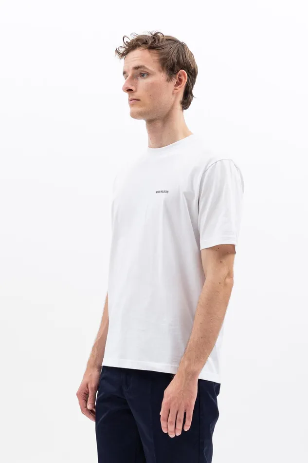 Men Norse Projects TShirts Johannes Logo Tshirt White