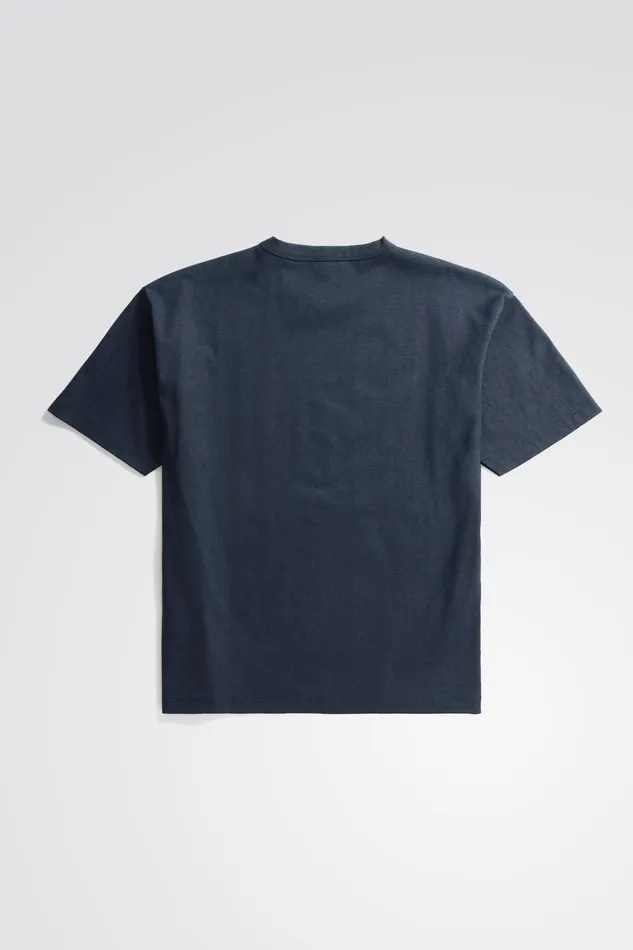 Men Norse Projects TShirts Simon Loose Printed TShirt Dark Navy