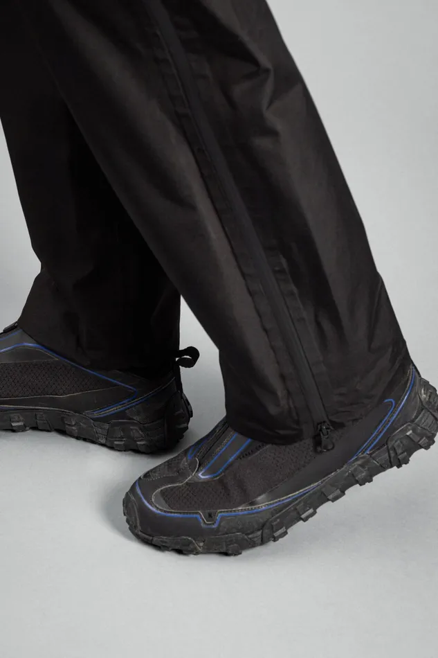 Men Norse Projects Trousers GoreTex 3L Rain Pant Black