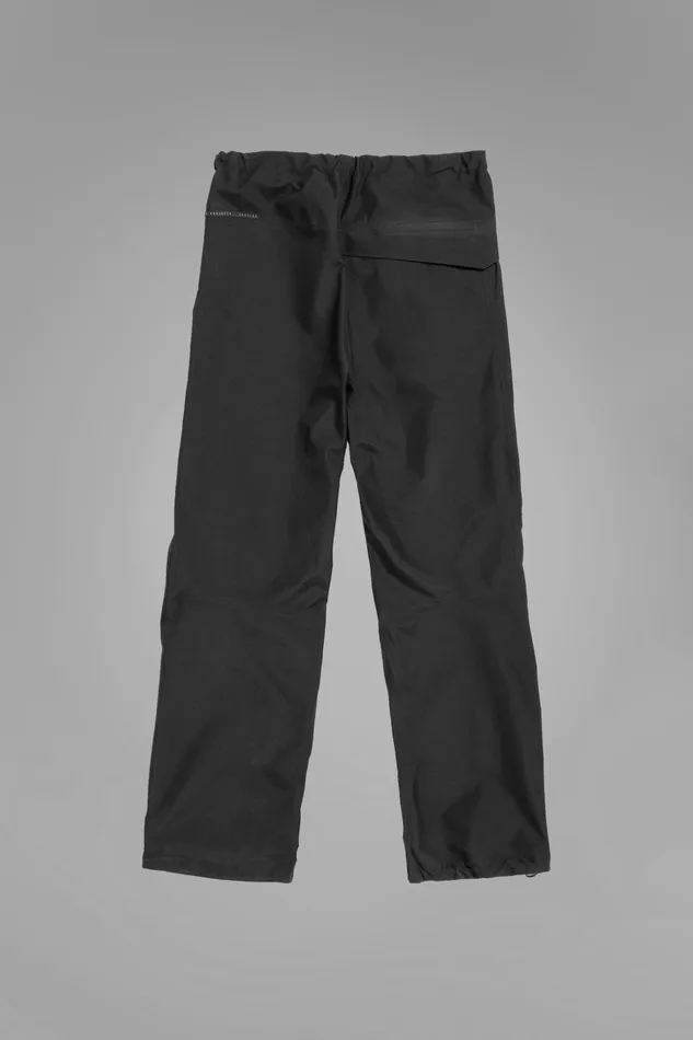 Men Norse Projects Trousers GoreTex 3L Rain Pant Black