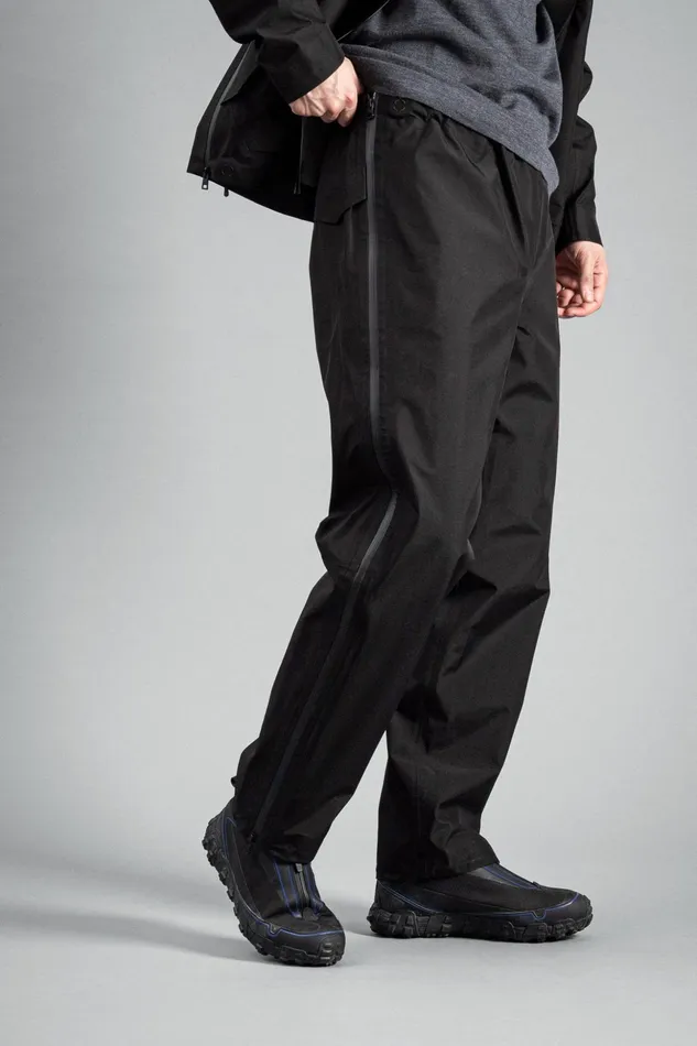 Men Norse Projects Trousers GoreTex 3L Rain Pant Black