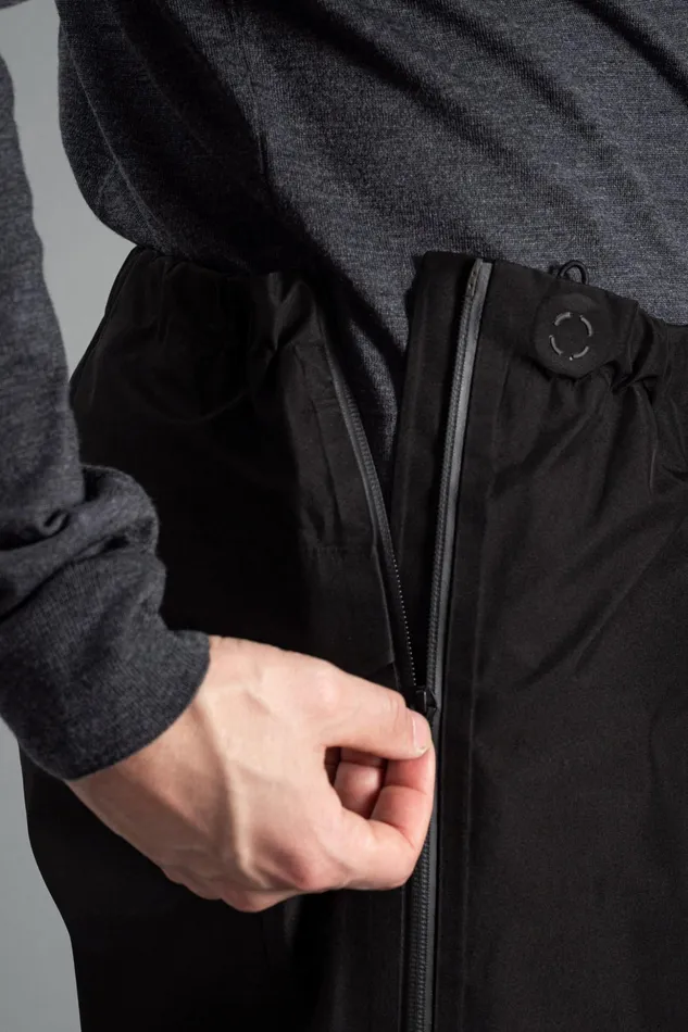 Men Norse Projects Trousers GoreTex 3L Rain Pant Black