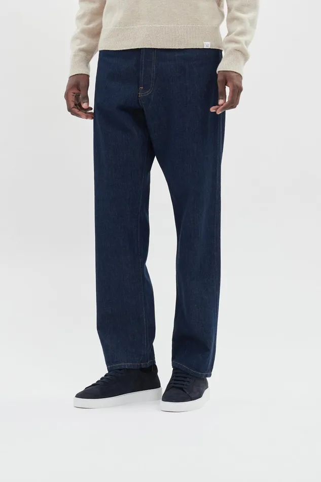 Men Norse Projects Trousers Norse Regular Denim Indigo