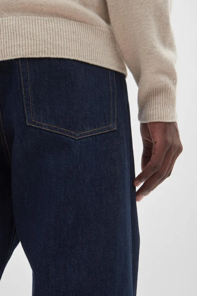 Men Norse Projects Trousers Norse Regular Denim Indigo