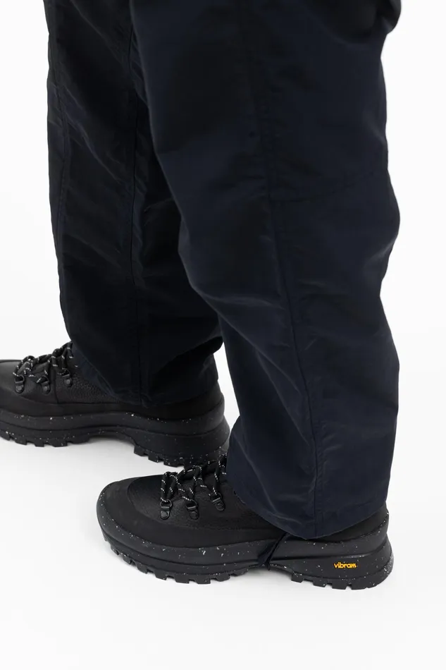 Men Norse Projects Trousers Sigur Waxed Nylon Fatigue Trouser Dark Navy