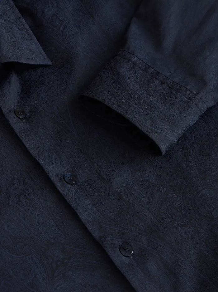 Men Paisley Jacquard Shirt Etro Shirts