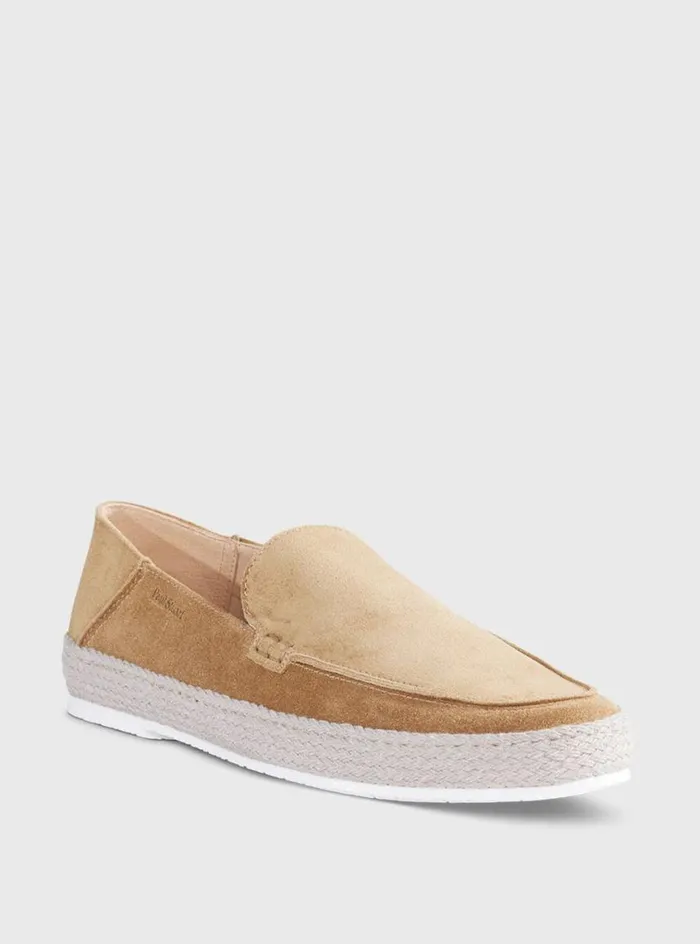 Men Paul Stuart Espadrilles St Croix Suede Espadrille Medium Green