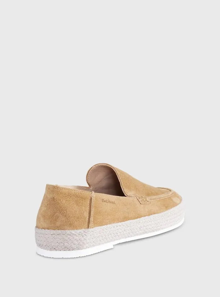 Men Paul Stuart Espadrilles St Croix Suede Espadrille Medium Green