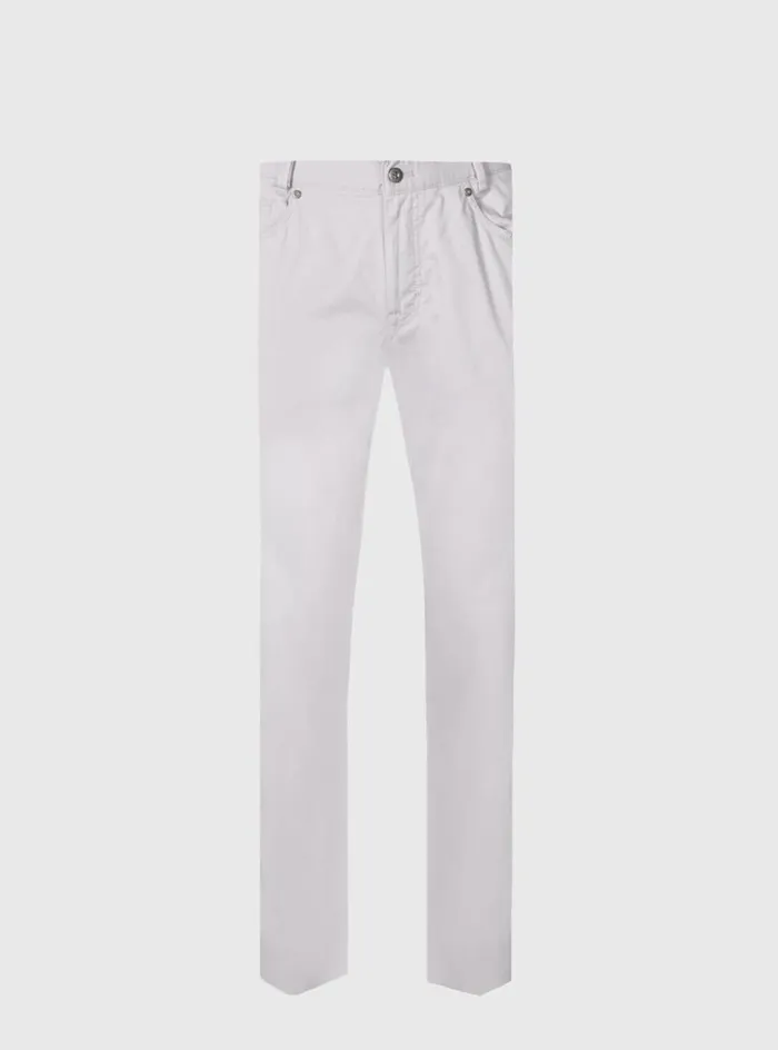 Men Paul Stuart Pants Cotton Five Pocket Pant Stone