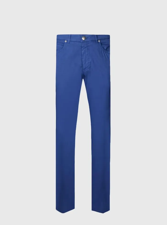 Men Paul Stuart Pants Five Pocket Trouser Navy