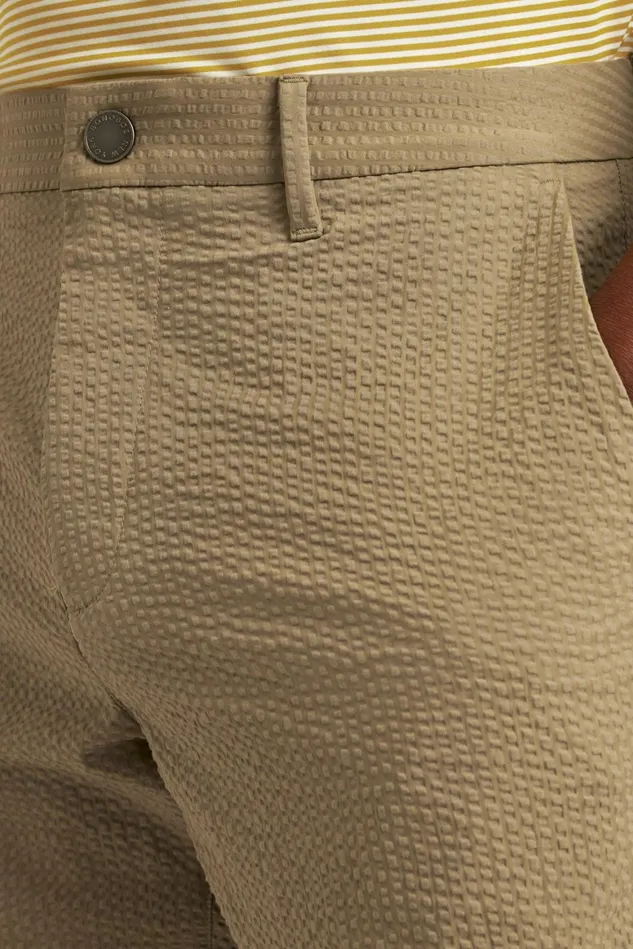 Men Performance Seersucker Golf Pant Khaki Seersucker Stripe Bonobos Chinos