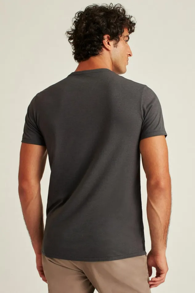 Men Pima Performance Tee Grey Bonobos Short Sleeve Tees
