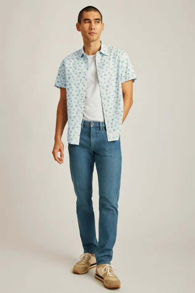 Men Premium 4Way Stretch Jeans Greenwich Wash Bonobos Jeans