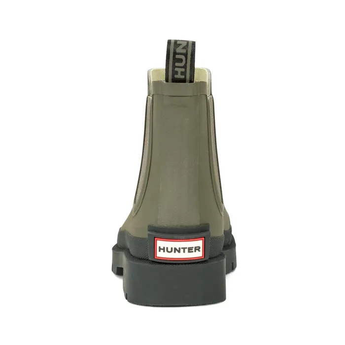 Men Rain Boots Hunter Boots Orford Waterproof Chelsea Boots Medium Green Men Rain Boots Hunter Boots Orford Waterproof Chelsea Boots Medium Green