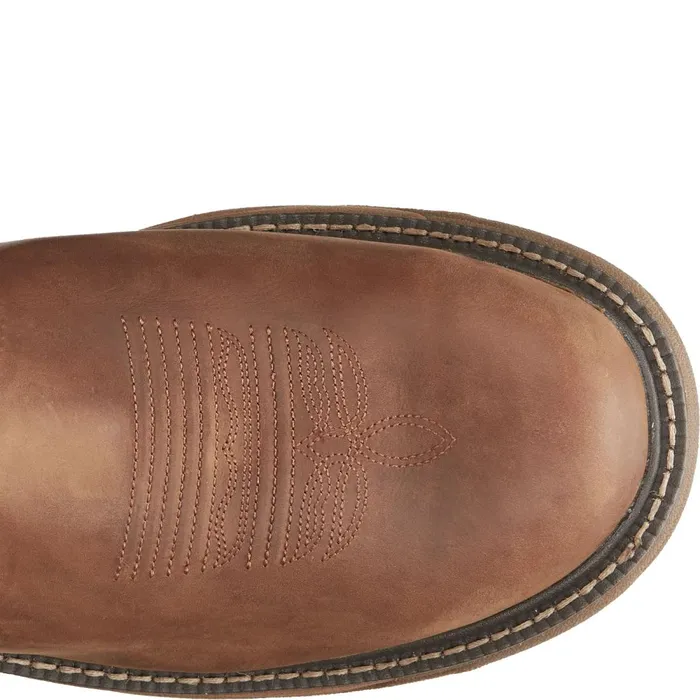 MEN Rush 11034 Waterproof Nano Comp Toe Barley Justin Boots Work